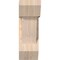 Ekena Millwork Traditional Slat Smooth Bracket w/ Offset Brace, Douglas Fir, 7 1/2"W x 18"D x 22"H BKT0806X18X22TRA06SDF - alternate 4